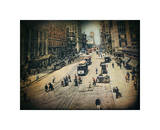 Busy City Street