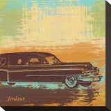Brown Retro Car I