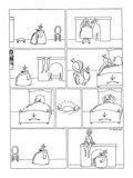 Little King hangs up his stocking on Christmas eve; next morning he finds … - New Yorker Cartoon