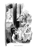 "Pardon me  Miss Plunkett" - New Yorker Cartoon