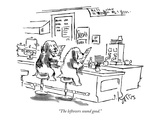 "The leftovers sound good" - New Yorker Cartoon