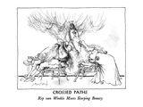Crossed Paths: "Rip van Winkle Meets Sleeping Beauty" - New Yorker Cartoon