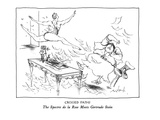 CROSSED PATHS-The Spectre de la Rose Meets Gertrude Stein - New Yorker Cartoon