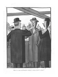 "Here's to dear old Pomfret—drink 'er down  drink 'er down" - New Yorker Cartoon