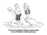 "One is from Reader's Digest and the other is from Publisher's Clearing Ho…" - Cartoon