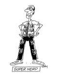 Super Nerd - Cartoon