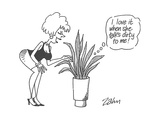 I love it when she talks dirty to me!' - Cartoon