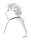Man's brain is divided into these sections: View  Edit  Send  Insert  Dele… - Cartoon
