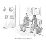 "His underwear was spotless" - New Yorker Cartoon