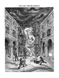 The Lost Michelangelo - New Yorker Cartoon