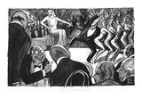 "J G's a card all right when he gets to New York" - New Yorker Cartoon