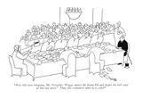 "Now this next telegram  Mr Forsythe: 'Wiggy misses his Sweet Pie and hop…" - New Yorker Cartoon