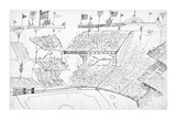 Interior of a baseball stadium - New Yorker Cartoon