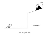 "You can't plead cute" - New Yorker Cartoon