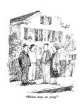 "Miriam keeps me young" - New Yorker Cartoon