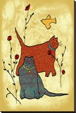 Cats and Roses