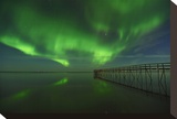 Northern Lights Reflected in Lake Winnipeg I
