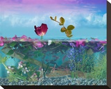 Tulip in the Water Garden
