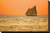 Orange Sky Sailboat
