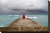 Girl on Wharf I