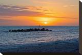 Beach Rocks Sunset
