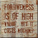 Forgiveness is of High Value