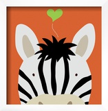 Peek-a-Boo XII  Zebra