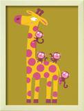 The Giraffe and the Monkeys