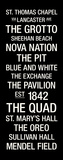 Villanova: College Town Wall Art