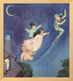 Away They Floated into the Dark Blue Depths of the Starry Night