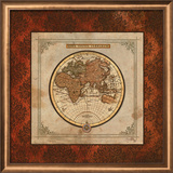 Red Damask Map II