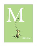 M is for Mouse (green)
