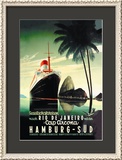 Hamburg to Rio de Janeiro on the Cap Arcona Steamship