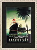 Hamburg to Rio de Janeiro on the Cap Arcona Steamship