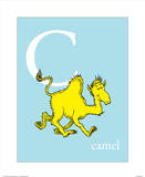 C is for Camel (blue)