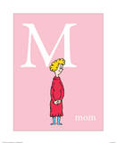 M is for Mom (pink)