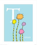 T is for Trees (blue)