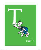 T is for Turtle (green)