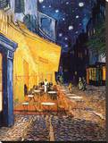 The Café Terrace on the Place du Forum  Arles  at Night  c1888