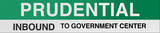 Prudential Boston/Green Line Sign