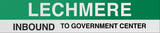 Lechmere Boston/Green Line Sign