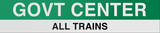 Government Center Boston/Green Line Sign