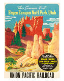 Bryce Canyon  Union Pacific Railroad c1935