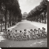 Children in the Palais-Royal Garden  c1950