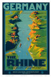The Rhine  Germany c1950s