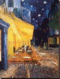 The Café Terrace on the Place du Forum  Arles  at Night  c1888
