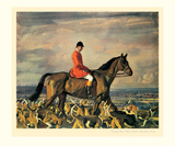 Major T Bouch and the Belvoir Hounds