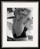 Model Posing in a Bustier  1960