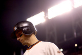 San Francisco  CA - Oct 22: San Francisco Giants v St Louis Cardinals - Marco Scutaro