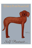 Dachshund Self-Portrait